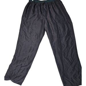 Men's Charcoal Checkered Joggers
